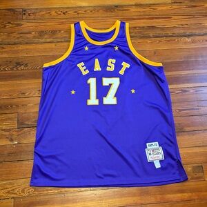 Mitchell & Ness Purple Hardwood Classics Jersey Sz 2XL